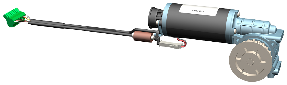 SIDOOR M2 L geared motor - Image 3