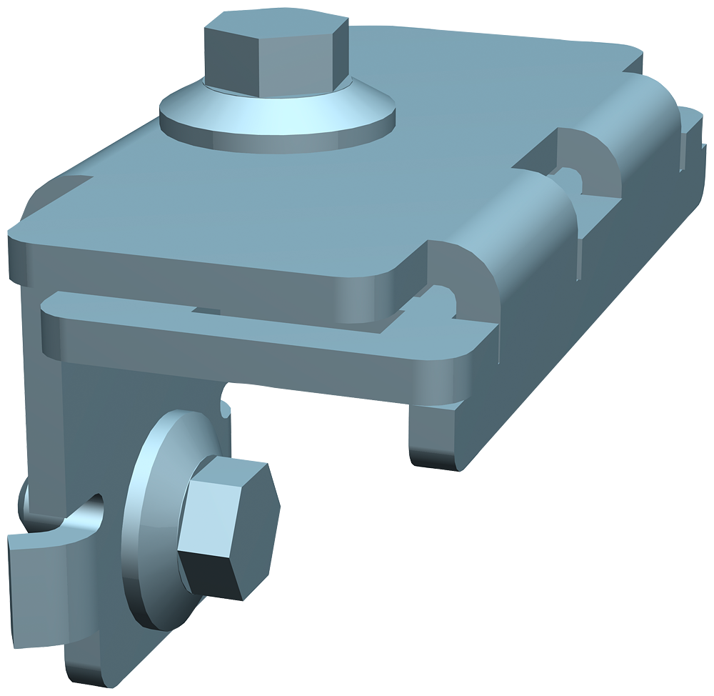 SIDOOR door clutch holder Door clutch holder for Toothed belt width 12 mm - Image 3