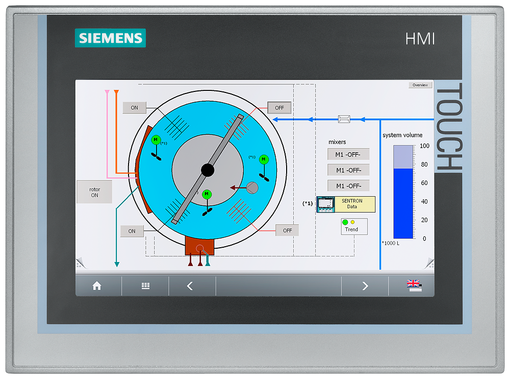 SIPLUS HMI TP700 Comfort With conformal coating based on 6AV2124-0GC01-0AX0