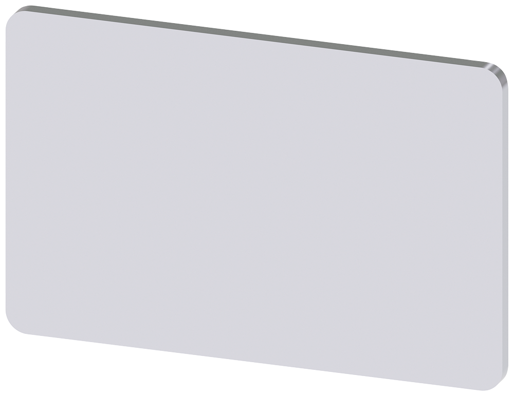 Popisný štítek 17,5 x 27 mm, štítek stříbrný, bez nápisu