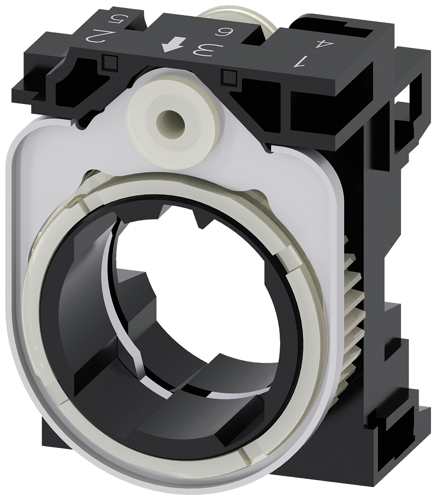 Držák pro 3 moduly, plast