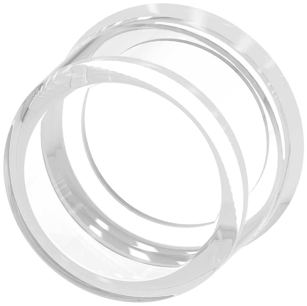 Silikonová ochranná krytka pro stiskací knoflík, vysoká, čirá