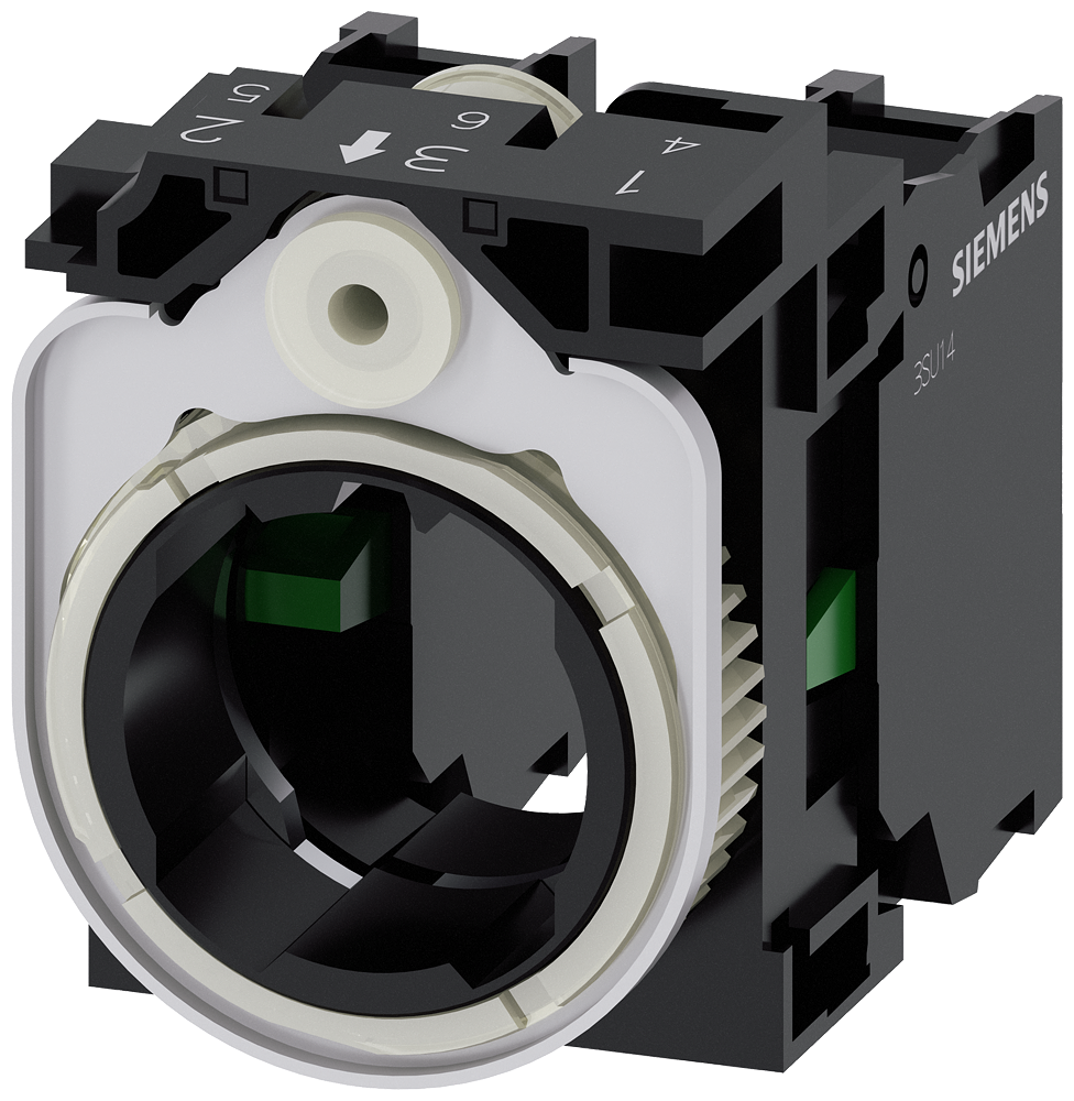 Držák pro 3 moduly, 1 NO