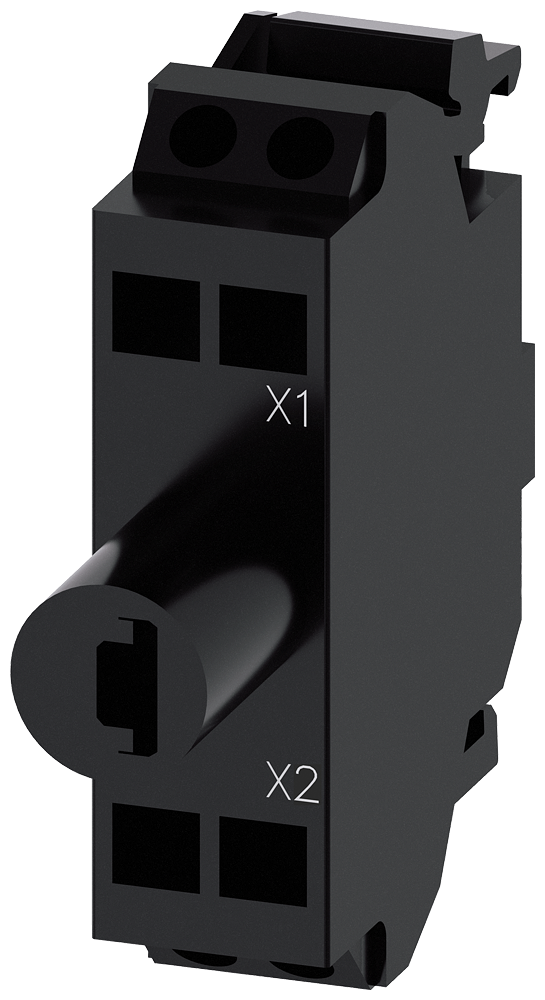 LED modul s integrovanou LED, AC/DC 24V, červená