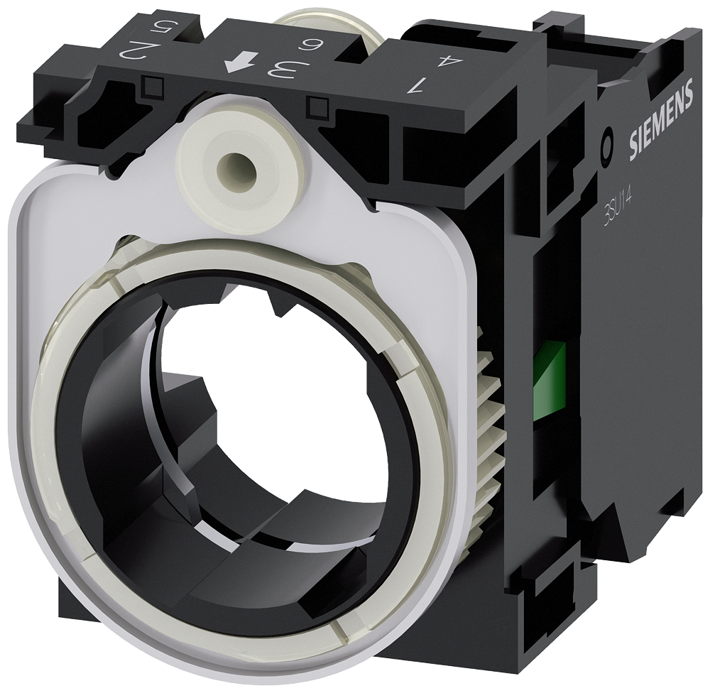 3SU1500-1AA10-1BA0 Držák pro 3 moduly, 1 NO