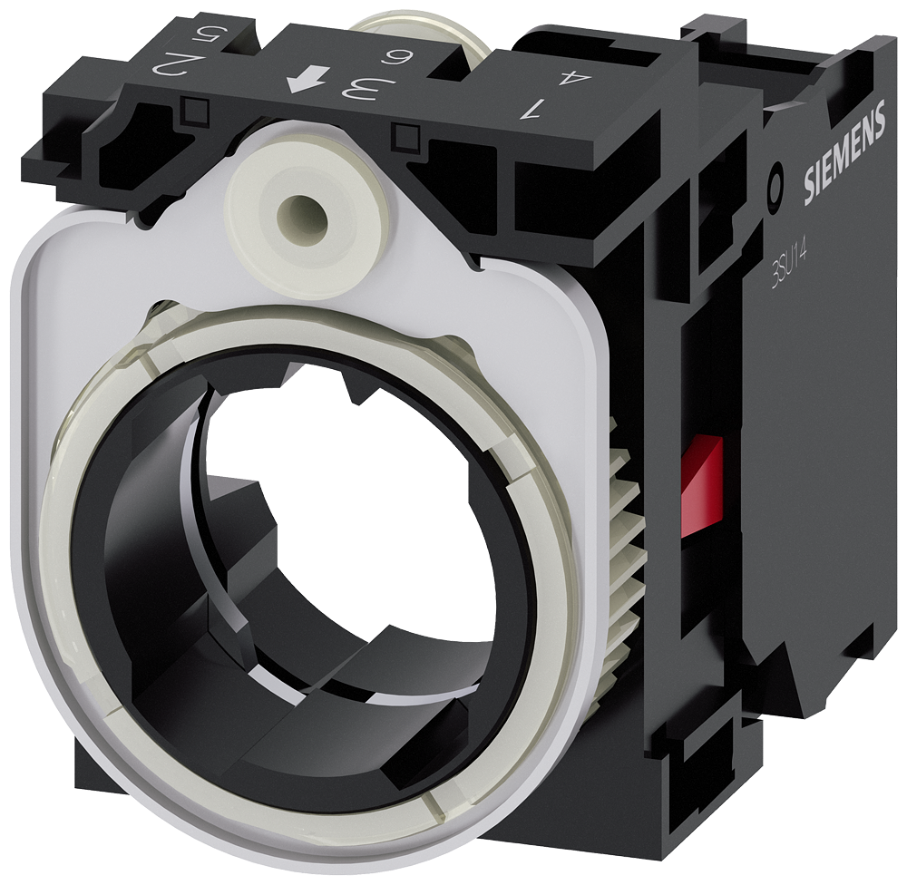 3SU1500-1AA10-1CA0 Držák pro 3 moduly, 1 NC