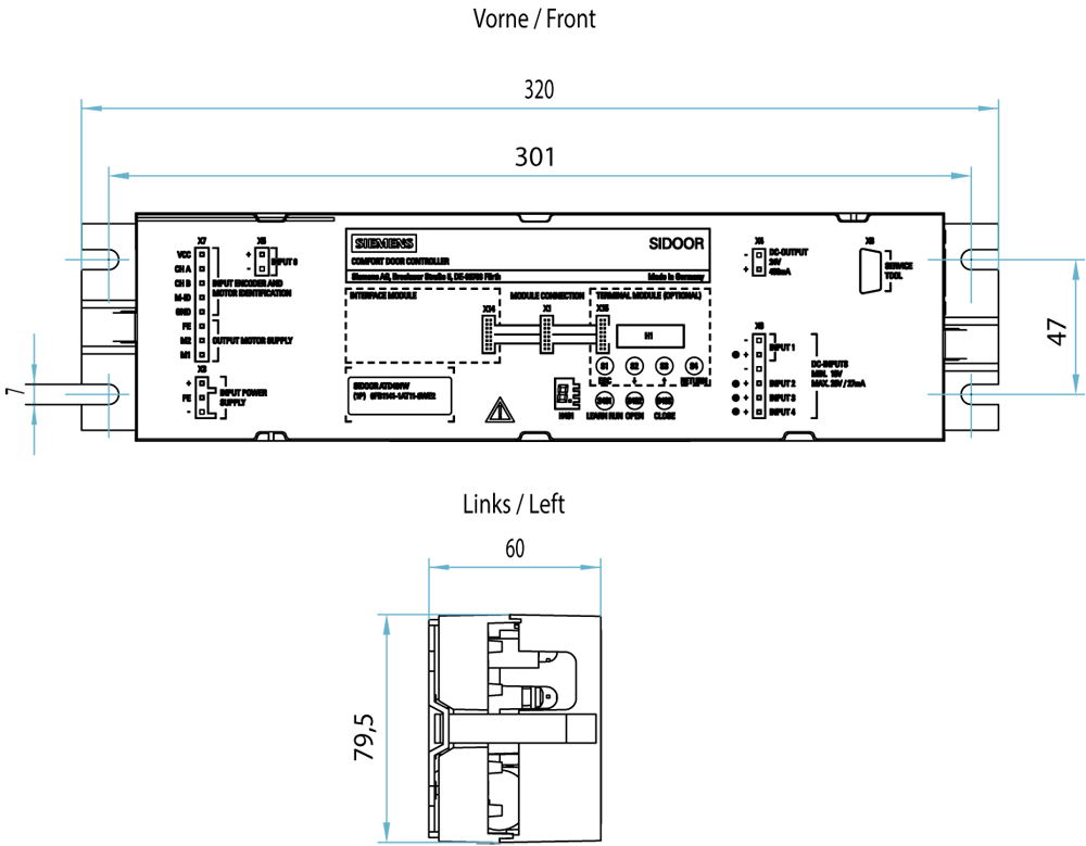 SIDOOR ATD401W With relay outputs For industrial applications