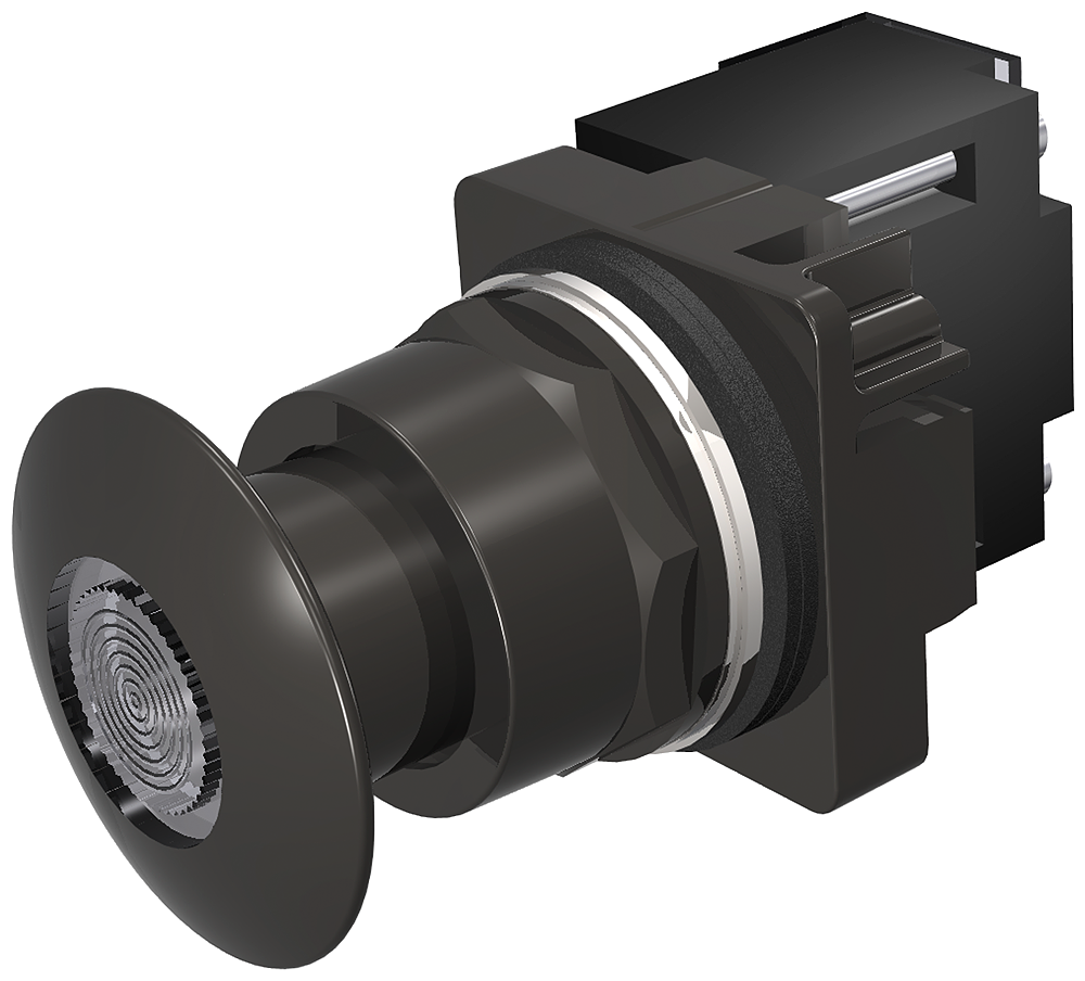 3POS,NEMA4X,MTD,FV 6V,BLK-CLR,LED