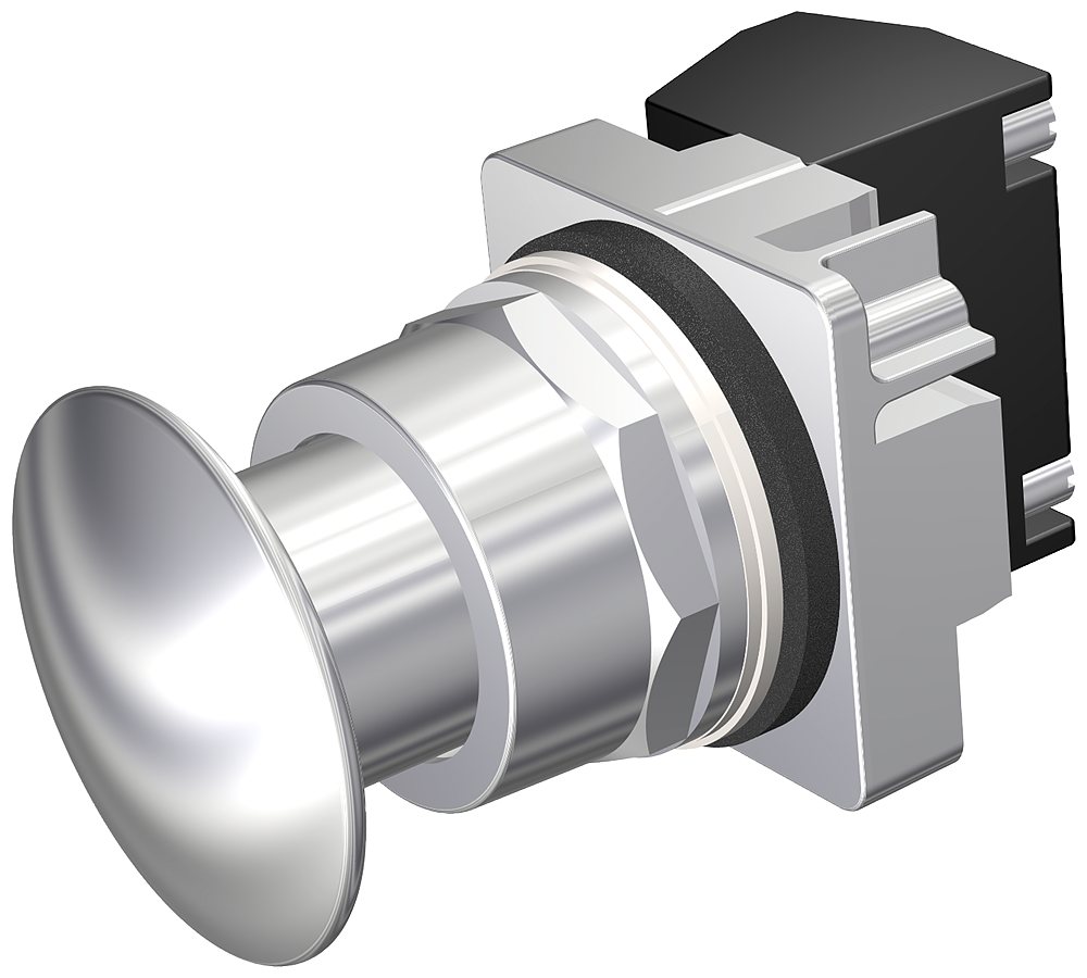 Product image for Siemens 52PP2ACA PP2,MTD,CHR MTL,1NO-1N