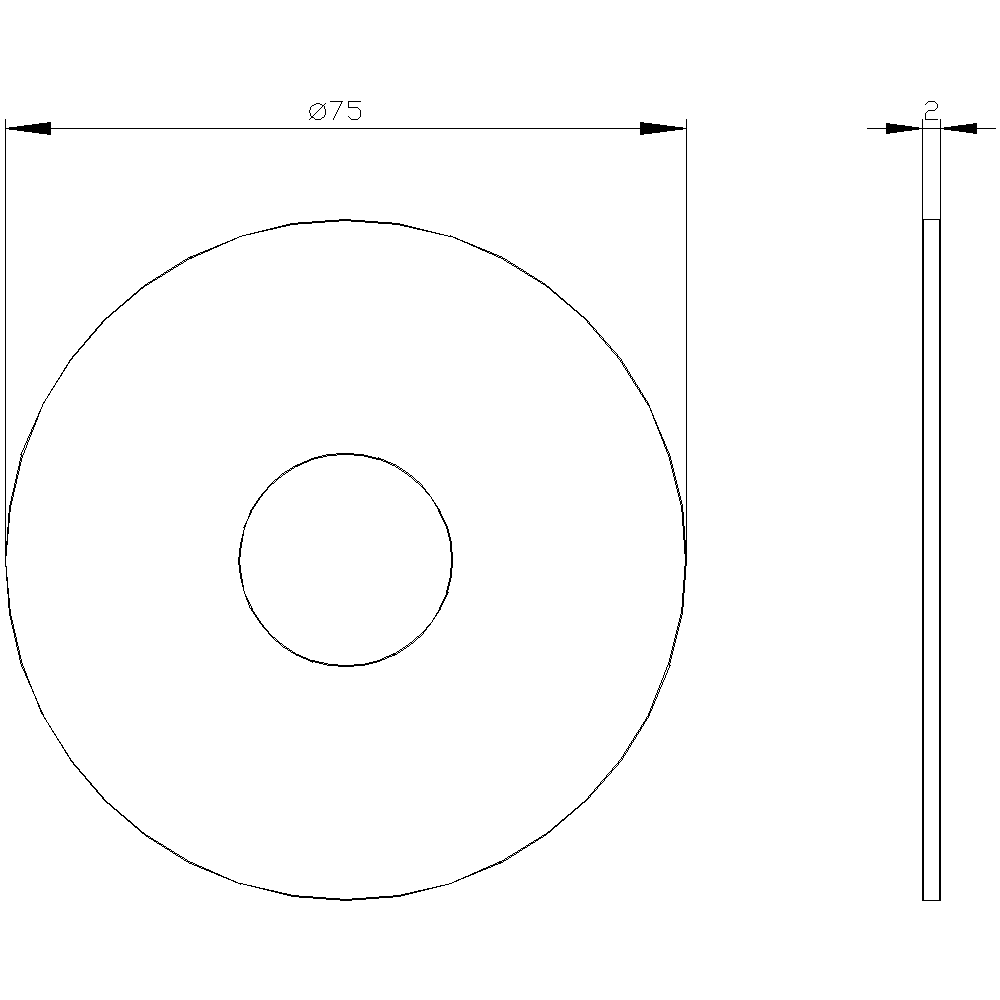 Podložka pro tlačítko nouzového vypnutí, žlutá barva, s popiskem: EMERGENCY STOP