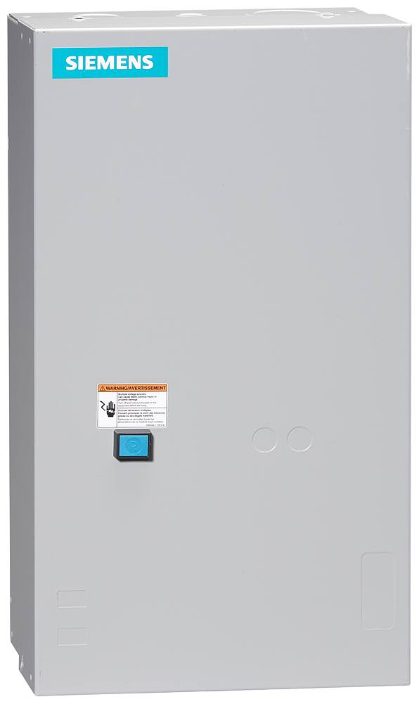 Reversing motor starter, Size 3, H2 Solid-state overload relay, OLR amp range 25-100A, 220 240/440 480VAC 60Hz coil, Non-combination type, Enclosure type 1, Indoor general purpose use, Standard width enclosure