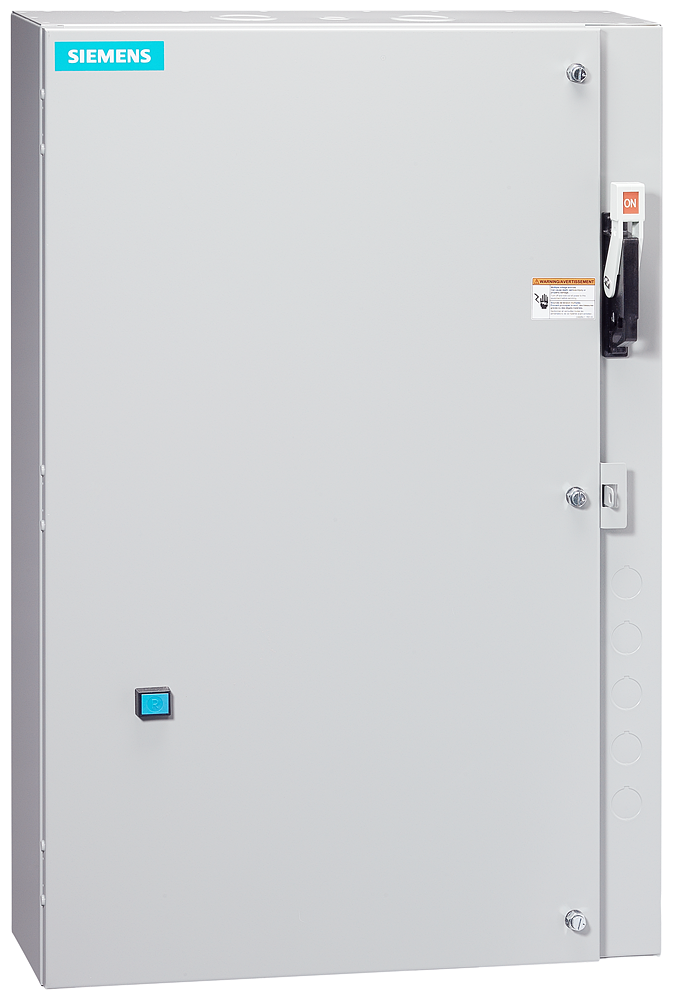 Non-reversing motor starter, Size 2 1/2, H2 Solid-state overload relay, OLR amprange 25-100A, 110 120/220 240VAC 60Hz coil, Combination type, 100A fusible disconnect, 100A/250V fuse clip, Enclosure NEMA type 1, Indoor general purpose use,Extra-wide enclosure