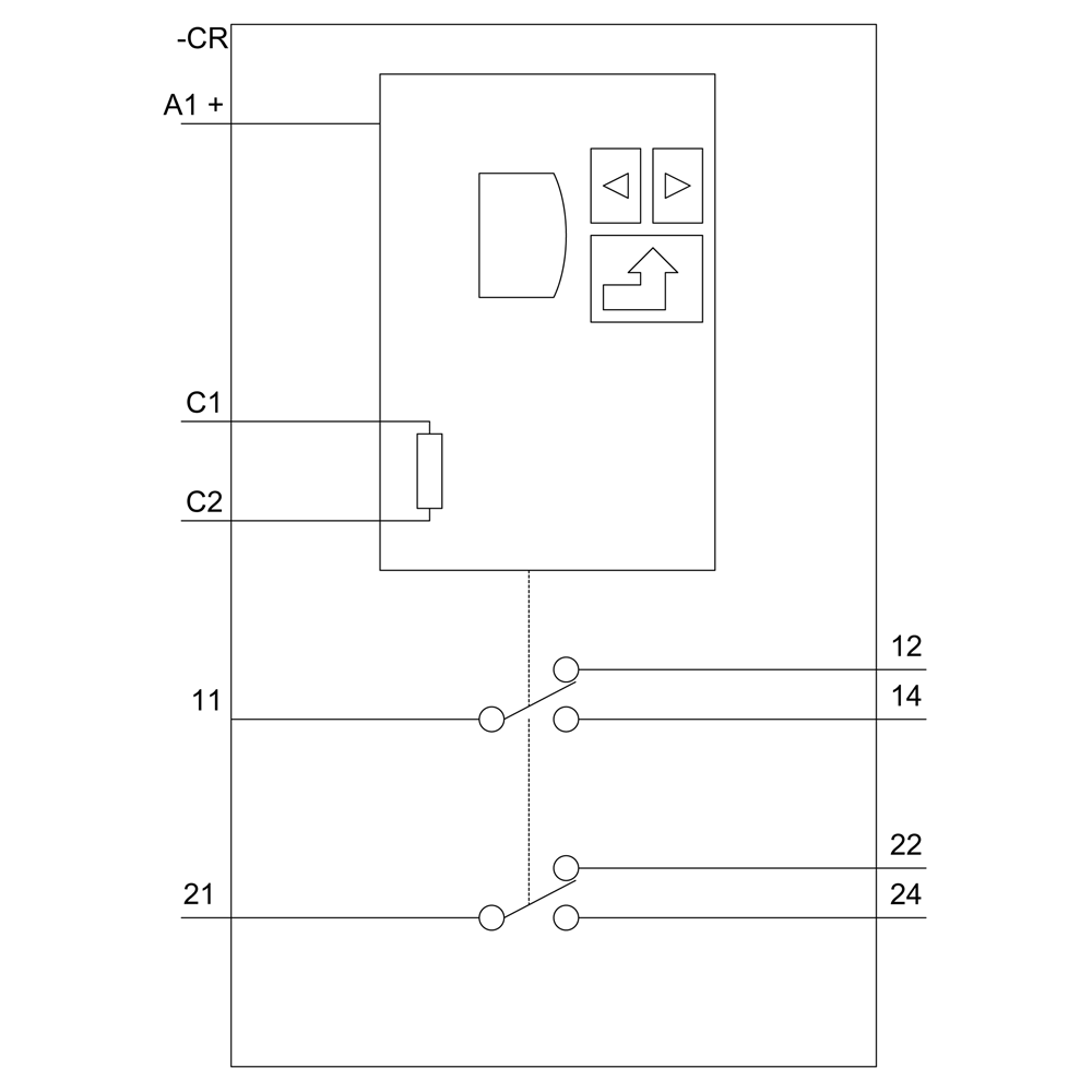 !!! product phase-out !!! the preferred successor is 3UG5625-1CW30 digital monitoring relay for residual current monitoring (with current transformer 3UL23) adjustment range 0.03...40 A separate for warning threshold and trip value supply voltage 24 ... 240 V AC/DC - Image 5