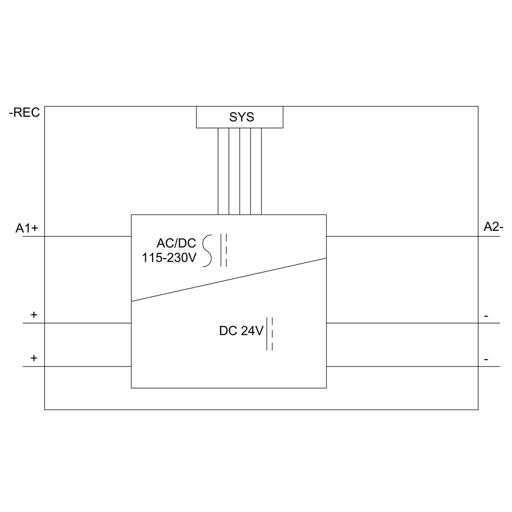 SIRIUS safety relay Power supply for 3SK1 Advanced series Us = 110-240 V AC/DC Spring-type terminal (push-in) - Image 5