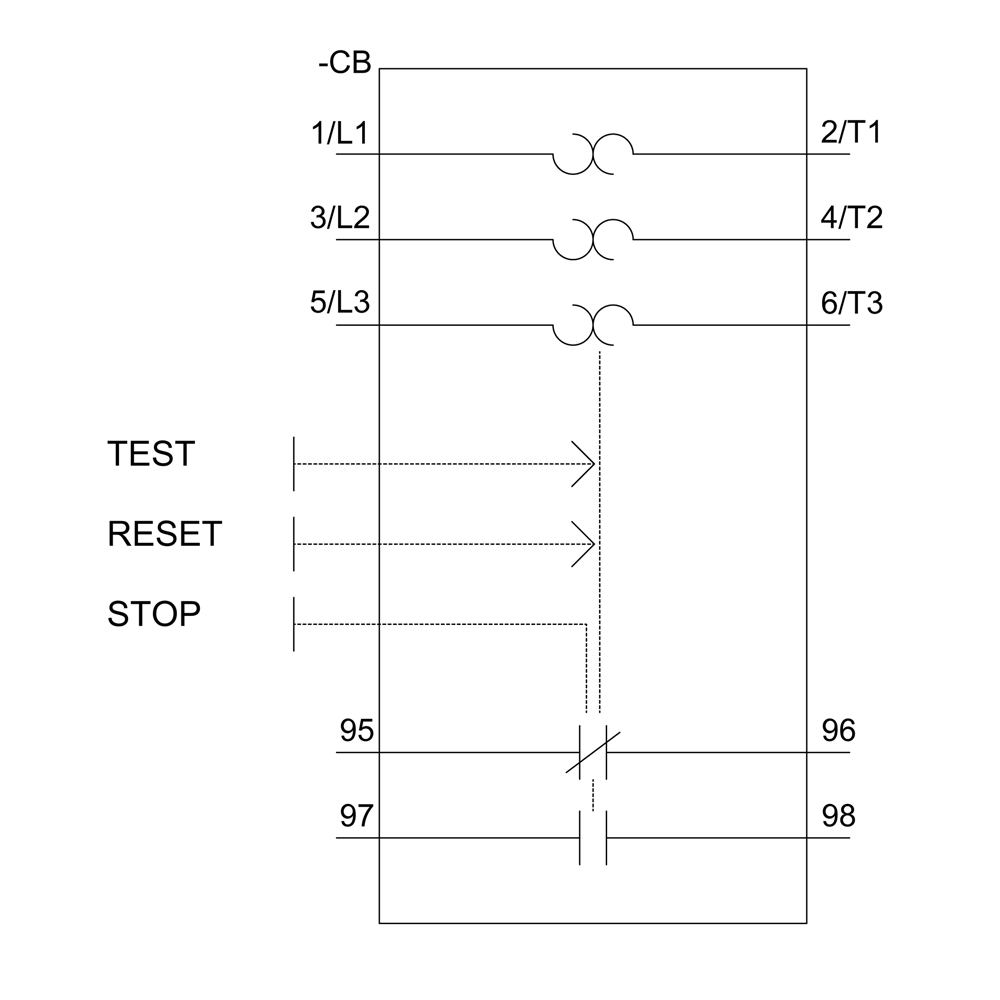 overload relay 0.22...0.32 A thermal for motor protection frame size S00 - Image 5