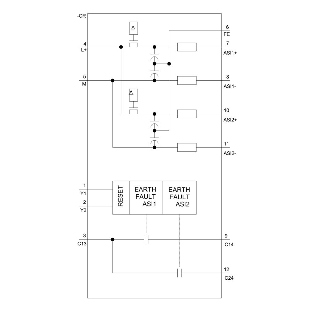 AS-i data decoupler 1 x 4 A Screw terminals - Image 4