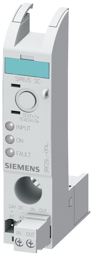 Kontrola zátěže základní proudový rozsah 6A řídicí napětí 24V DC