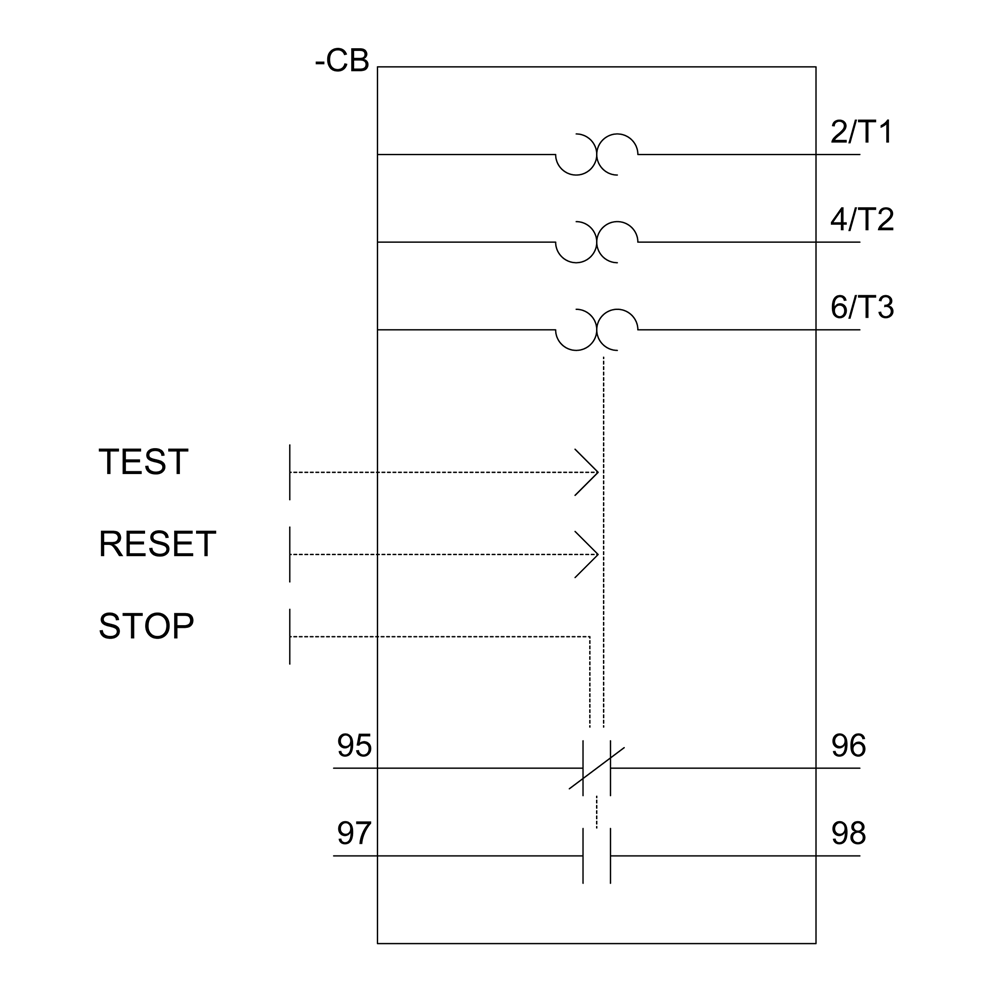 overload relay 0.22...0.32 A thermal for motor protection frame size S00 - Image 5