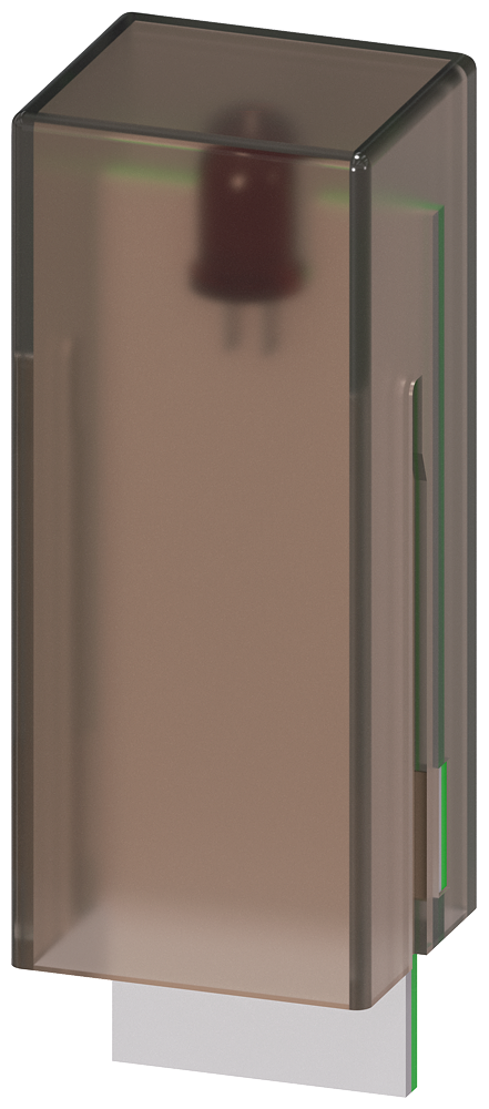 LED modul, červená pro zásuvné relé, řada PT a RT pro 230V AC, bez nulové diody