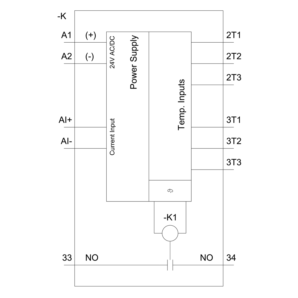 Sensor extension module for 3RS26/8 Temperature monitoring relay - Image 4
