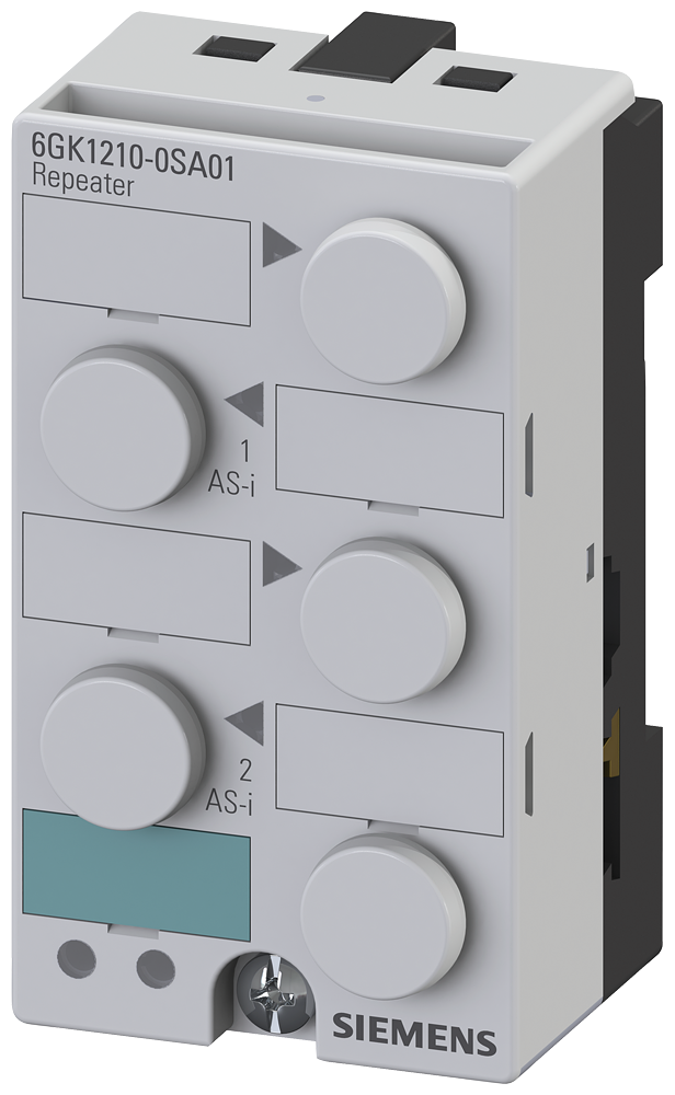 6GK1210-0SA01 Repeater pro AS-I pro prodloužení vedení v tělese K45