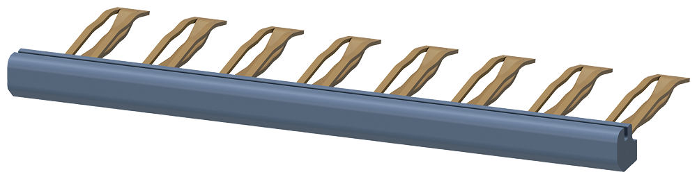 connecting comb for connecting identical potentials by Siemens