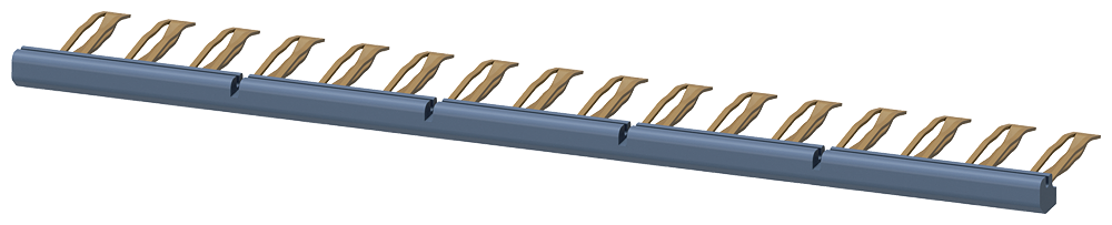 connecting comb for connecting identical potentials by Siemens