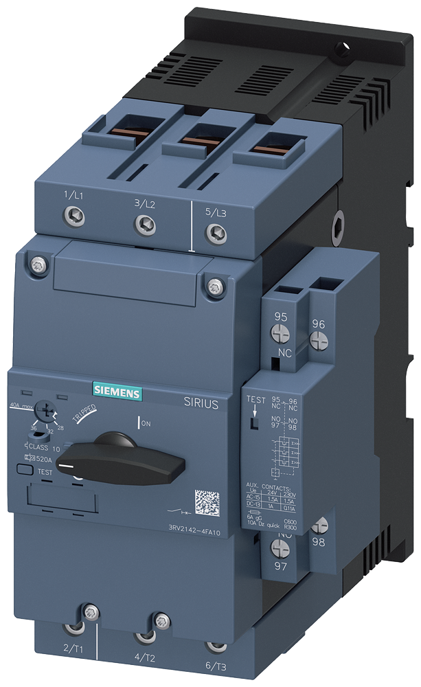 Siemens 3RV2142-4FA10 — SIRIUS 3RV2 motor starter protectors