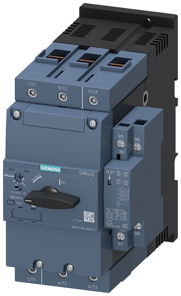 Siemens 3RV2142-4KA10 — SIRIUS 3RV2 motor starter protectors