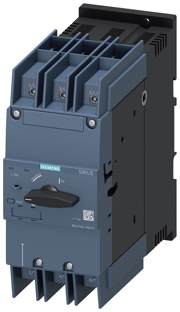 Siemens 3RV2742-5QD10 — SIRIUS 3RV2 motor starter protectors