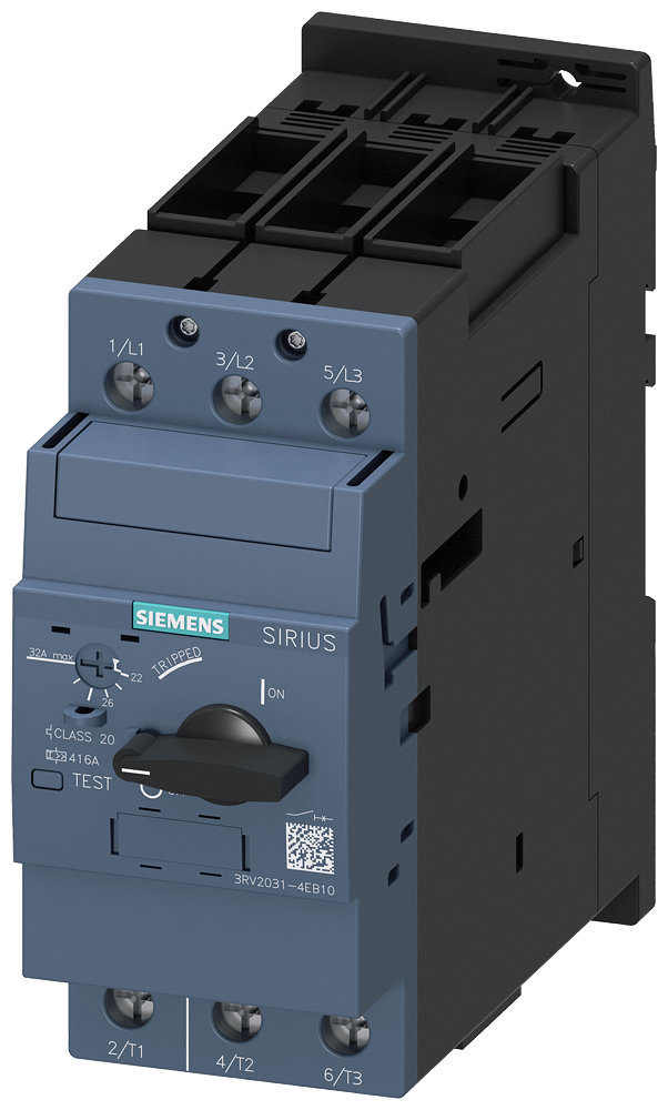 Siemens 3RV2031-4EB10 — SIRIUS 3RV2 motor starter protectors