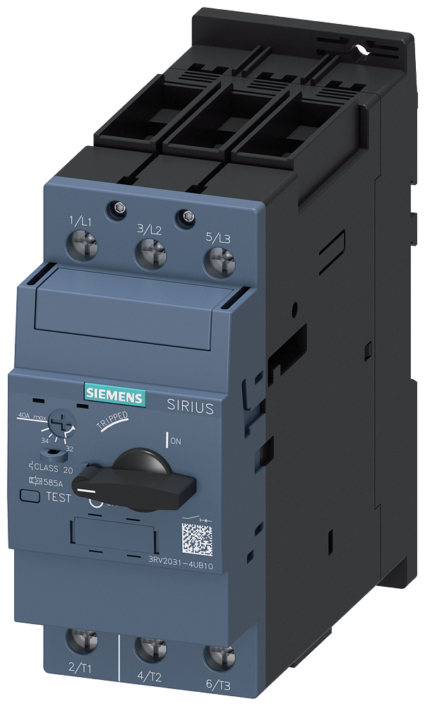 Siemens 3RV2031-4UB10 — SIRIUS 3RV2 motor starter protectors