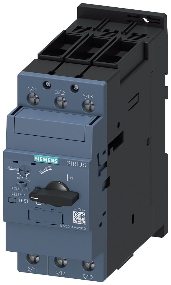 Siemens 3RV2031-4VB10 — SIRIUS 3RV2 motor starter protectors