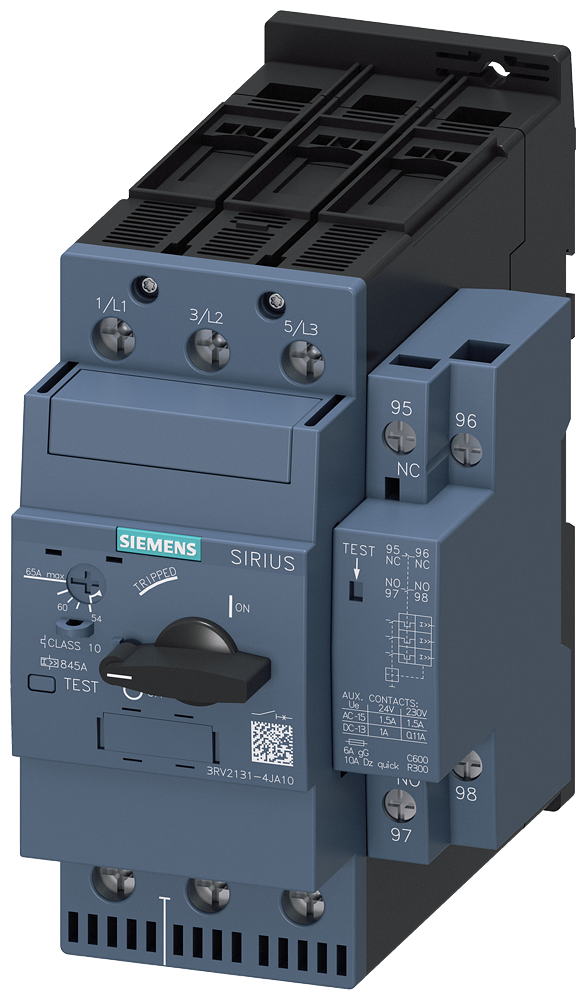 Siemens 3RV2131-4JA10 — SIRIUS 3RV2 motor starter protectors