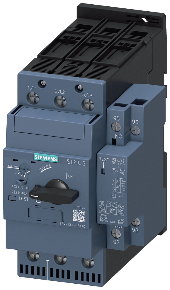 Siemens 3RV2131-4RA10 — SIRIUS 3RV2 motor starter protectors