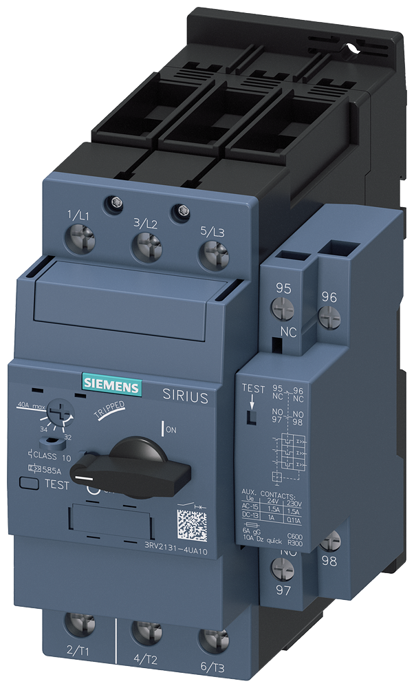 Siemens 3RV2131-4UA10 — SIRIUS 3RV2 motor starter protectors
