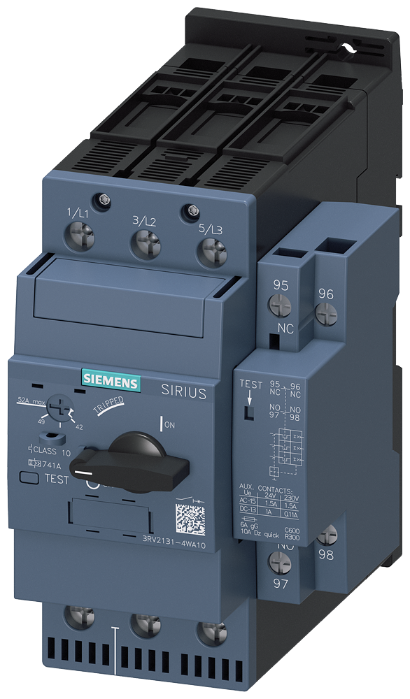 Siemens 3RV2131-4WA10 — SIRIUS 3RV2 motor starter protectors