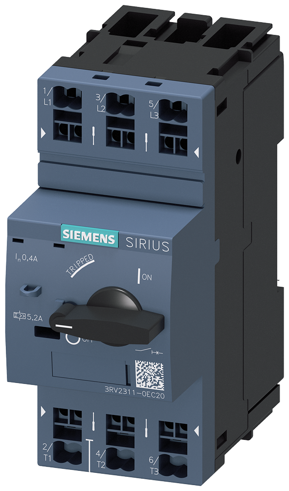 Siemens 3RV2311-0EC20 — SIRIUS 3RV2 motor starter protectors