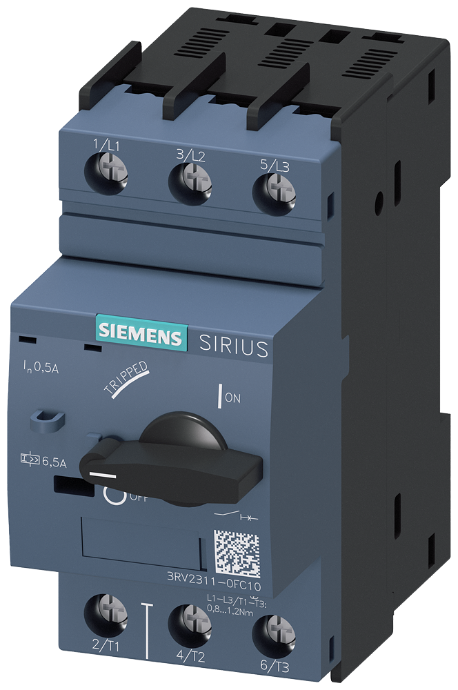 Siemens 3RV2311-0FC10 — SIRIUS 3RV2 motor starter protectors