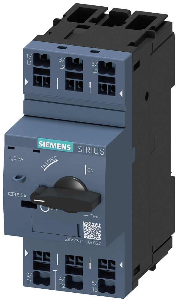 Siemens 3RV2311-0FC20 — SIRIUS 3RV2 motor starter protectors