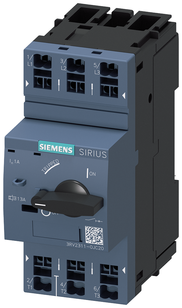 Siemens 3RV2311-0JC20 — SIRIUS 3RV2 motor starter protectors