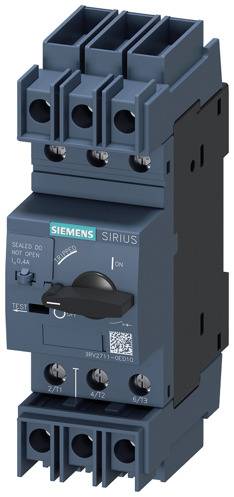 Siemens 3RV2711-0ED10 — SIRIUS 3RV2 motor starter protectors