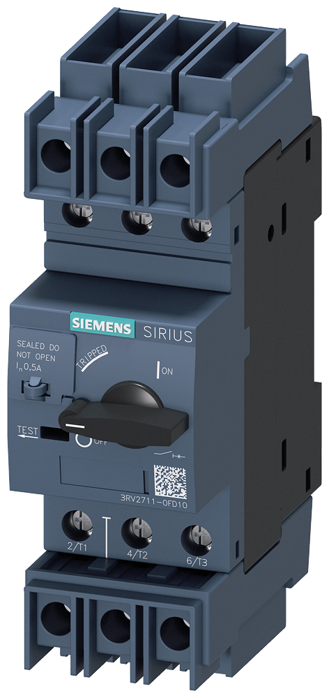 Siemens 3RV2711-0FD10 — SIRIUS 3RV2 motor starter protectors