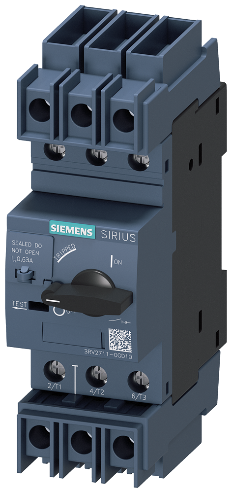 Siemens 3RV2711-0GD10 — SIRIUS 3RV2 motor starter protectors