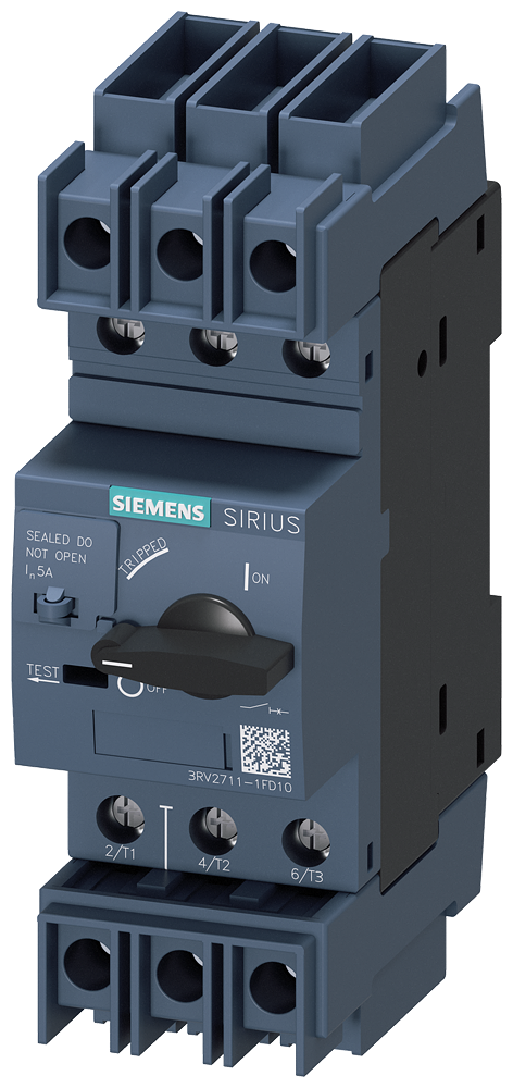 Siemens 3RV2711-1FD10 — SIRIUS 3RV2 motor starter protectors