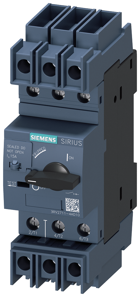 Siemens 3RV2711-4AD10 — SIRIUS 3RV2 motor starter protectors