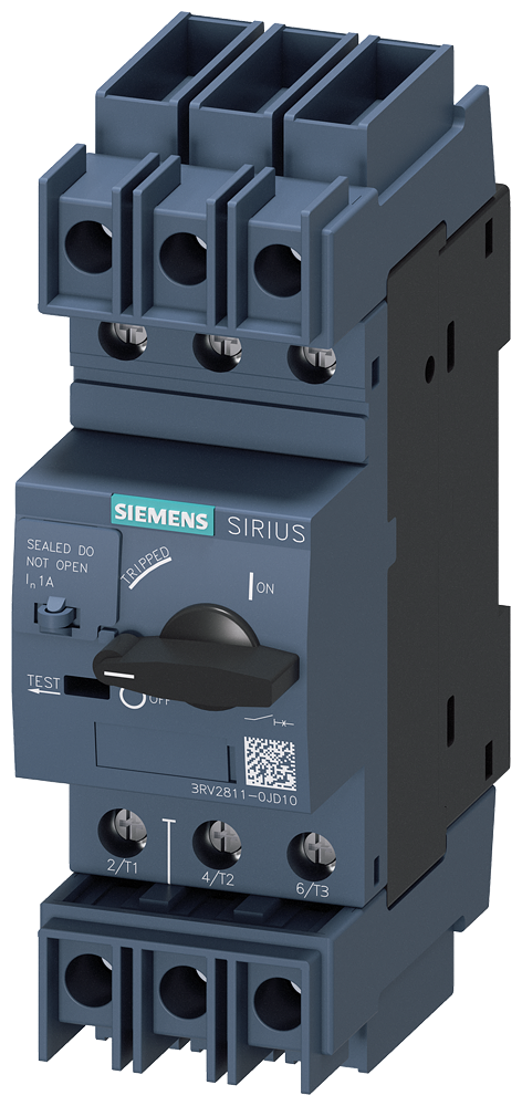Siemens 3RV2811-0JD10 — SIRIUS 3RV2 motor starter protectors
