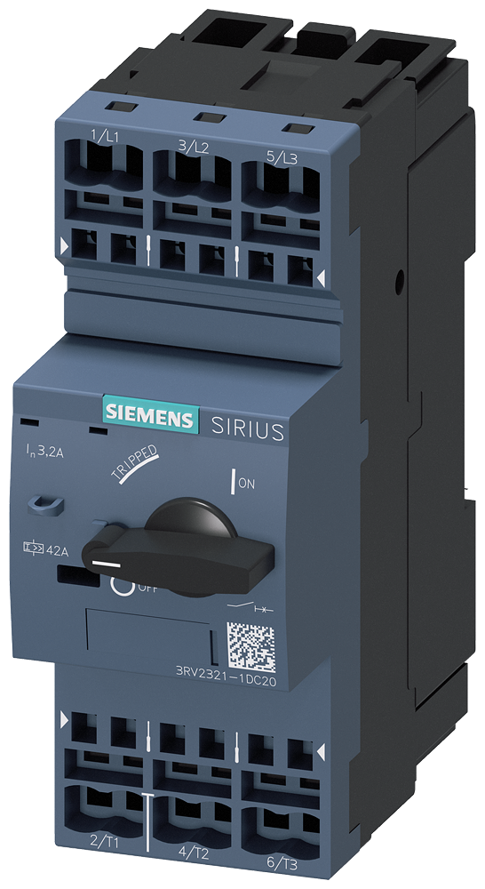 Siemens 3RV2321-1DC20 — SIRIUS 3RV2 motor starter protectors