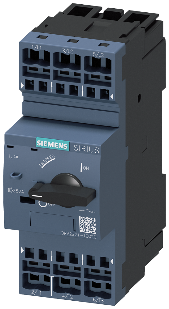 Siemens 3RV2321-1EC20 — SIRIUS 3RV2 motor starter protectors