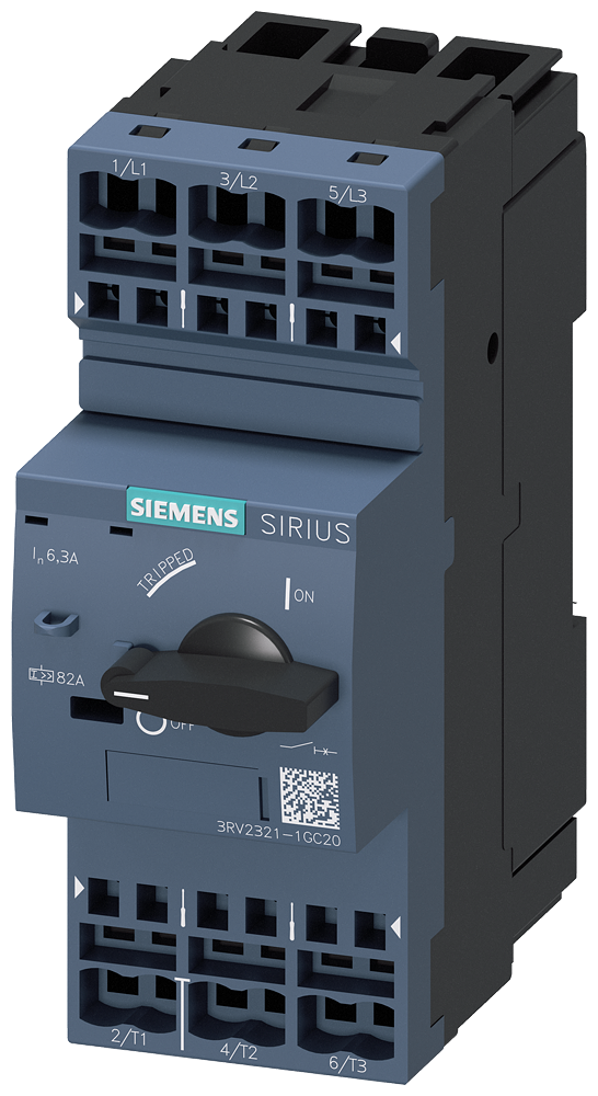 Siemens 3RV2321-1GC20 — SIRIUS 3RV2 motor starter protectors